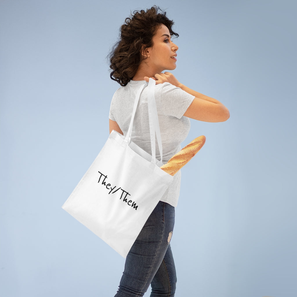 They/Them Tote Bag