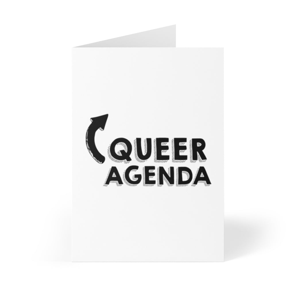 Queer Agenda Pride Greeting Cards (8 pcs)