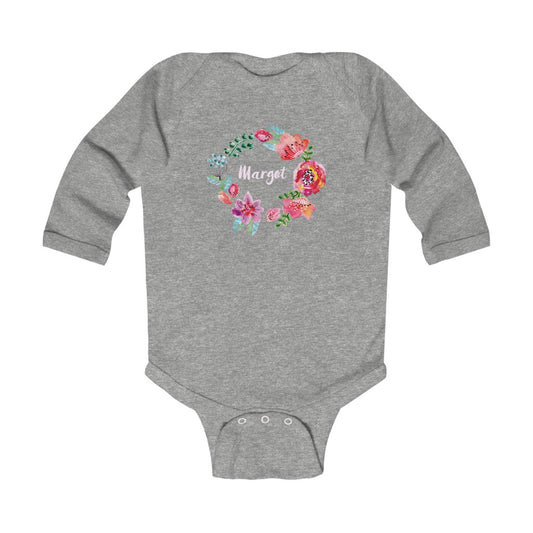 Margot Infant Long Sleeve Bodysuit Onesie