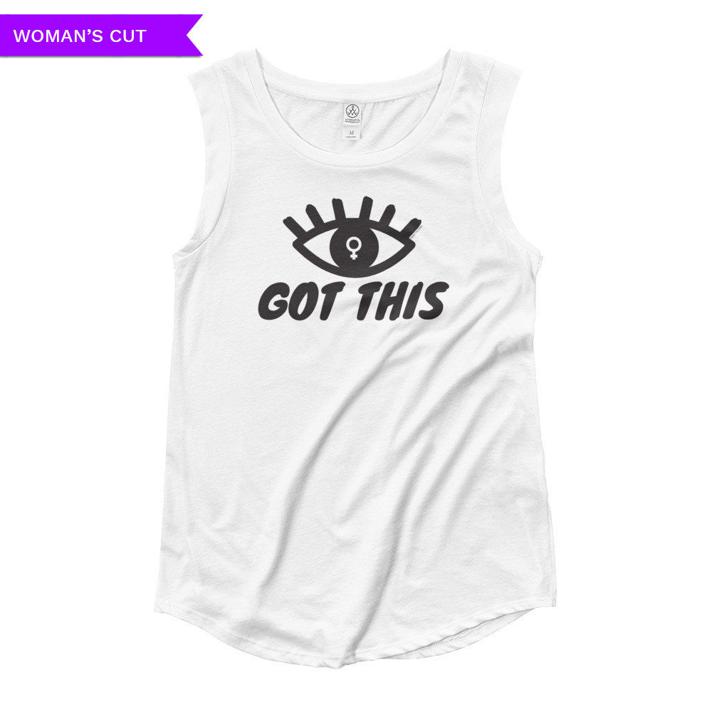 Eye Got This Feminist Tank Top, Shirts, HEED THE HUM
