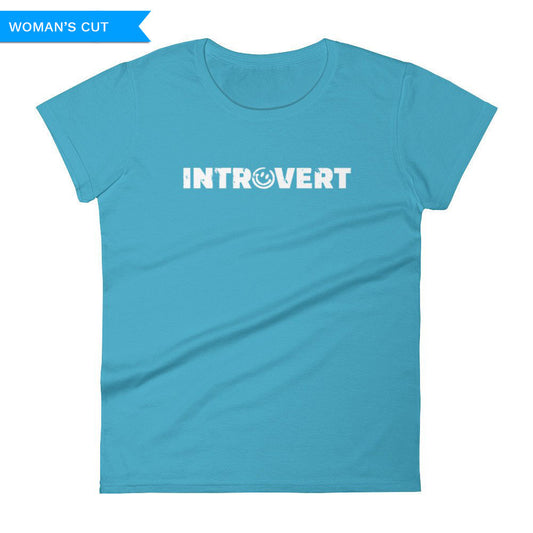 Introvert Woman's Cut T-shirt, Shirts, HEED THE HUM