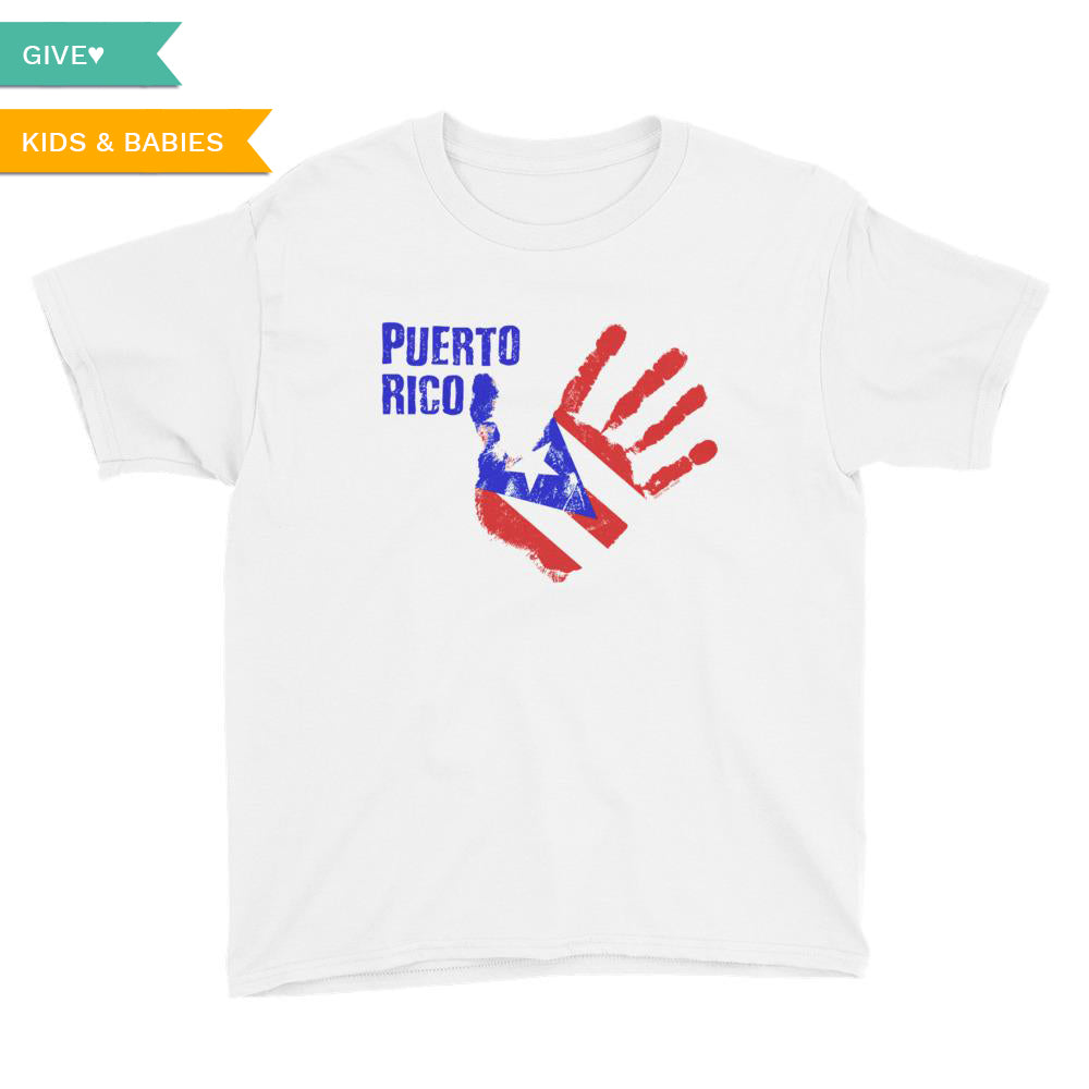 Puerto Rico Relief Youth T-Shirt, Shirt, HEED THE HUM