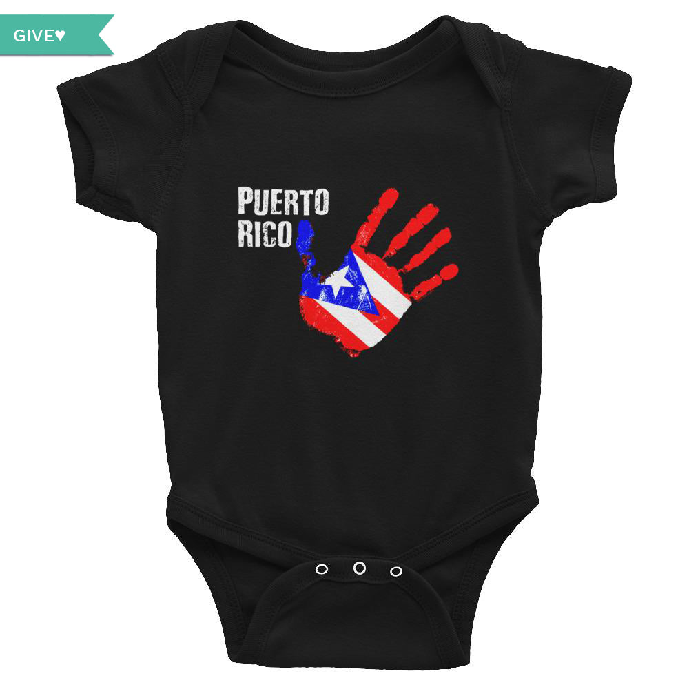 Puerto Rico Relief Infant Bodysuit Onesie, Infant, HEED THE HUM