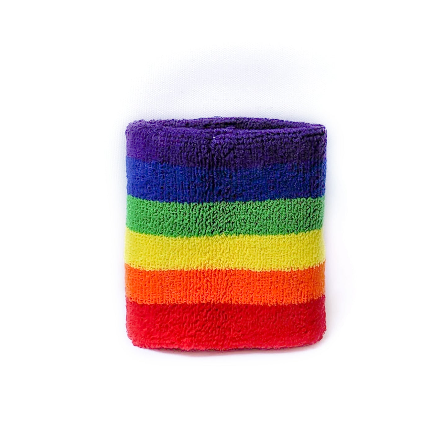 LGBTQ Rainbow Pride Wristband Sweatband Bracelet, bracelet, HEED THE HUM