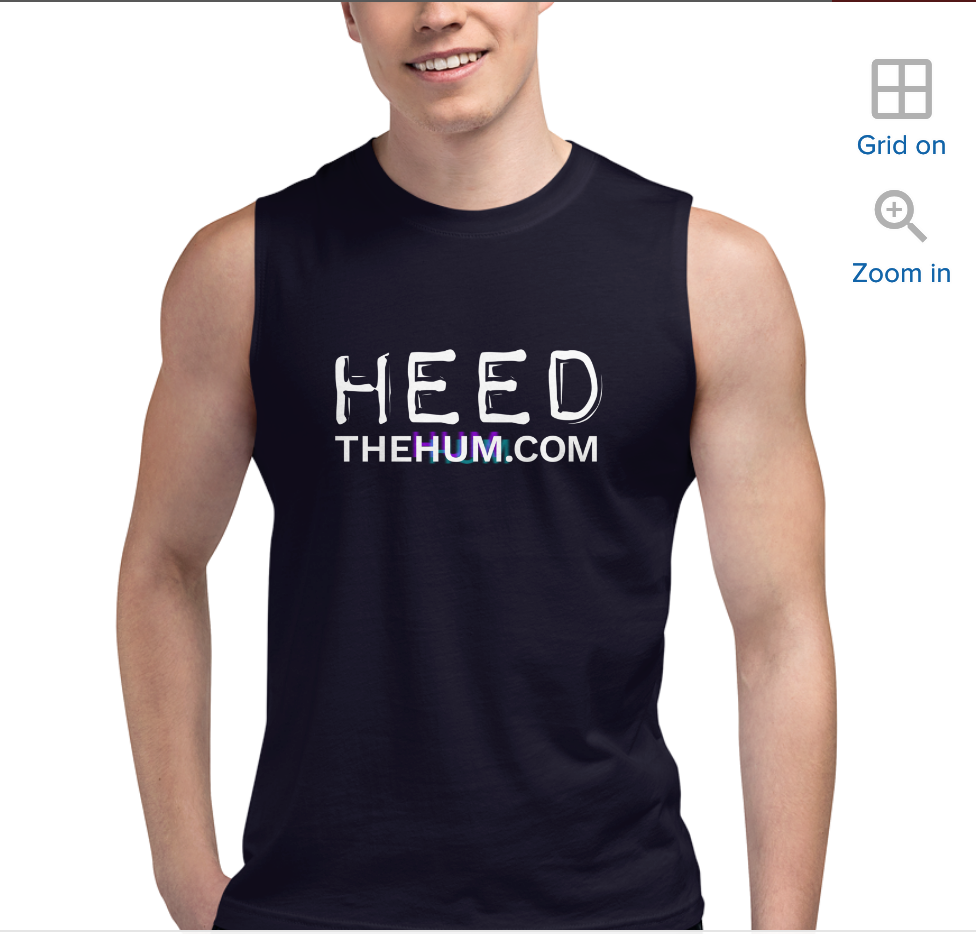 HEED THE HUM Unisex Muscle Shirt, Tank Top, HEED THE HUM