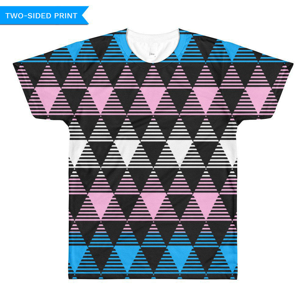 Trans Flag T-shirt (double sided), Shirts, HEED THE HUM
