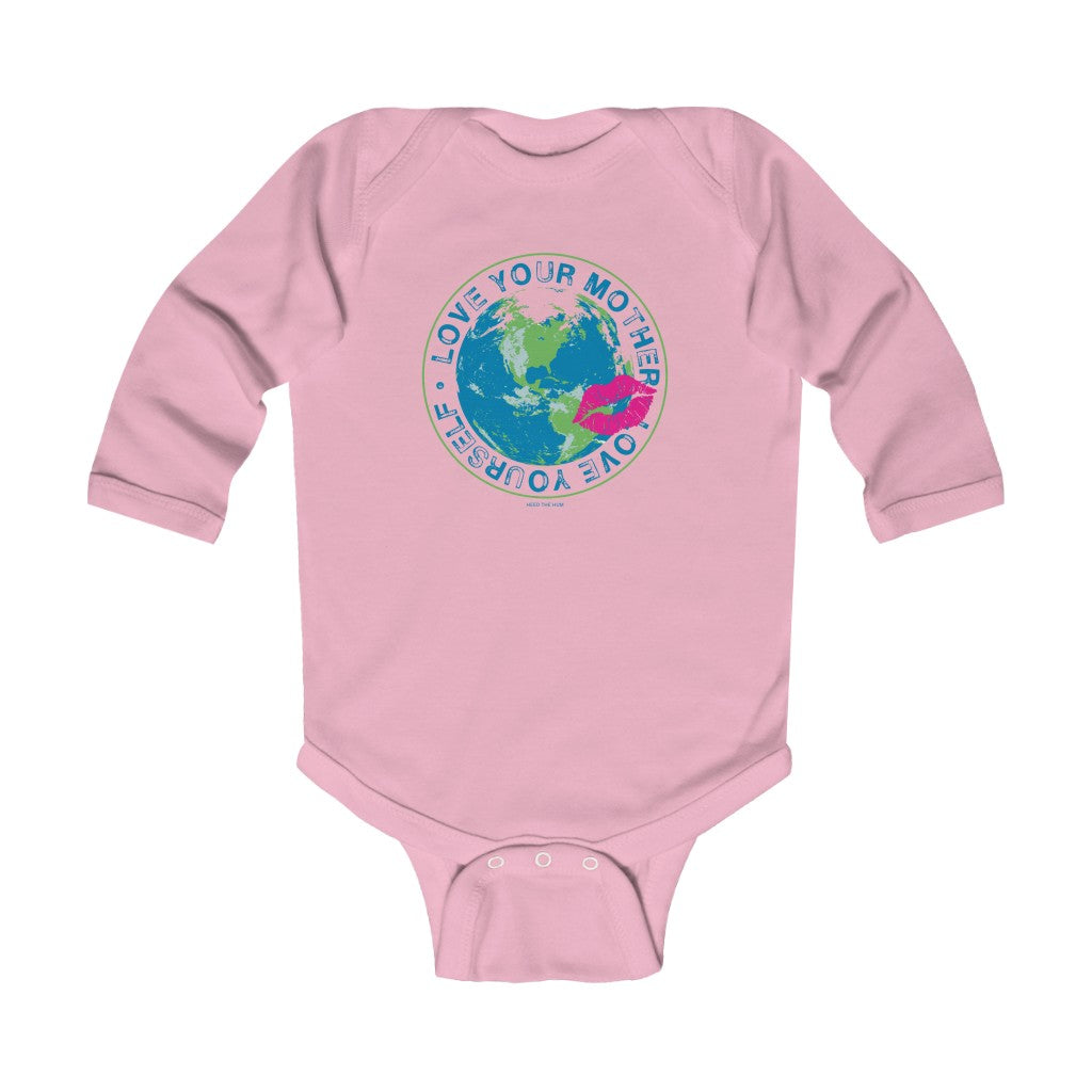 Love Your Mother Love Yourself Infant Long Sleeve Bodysuit Onesie