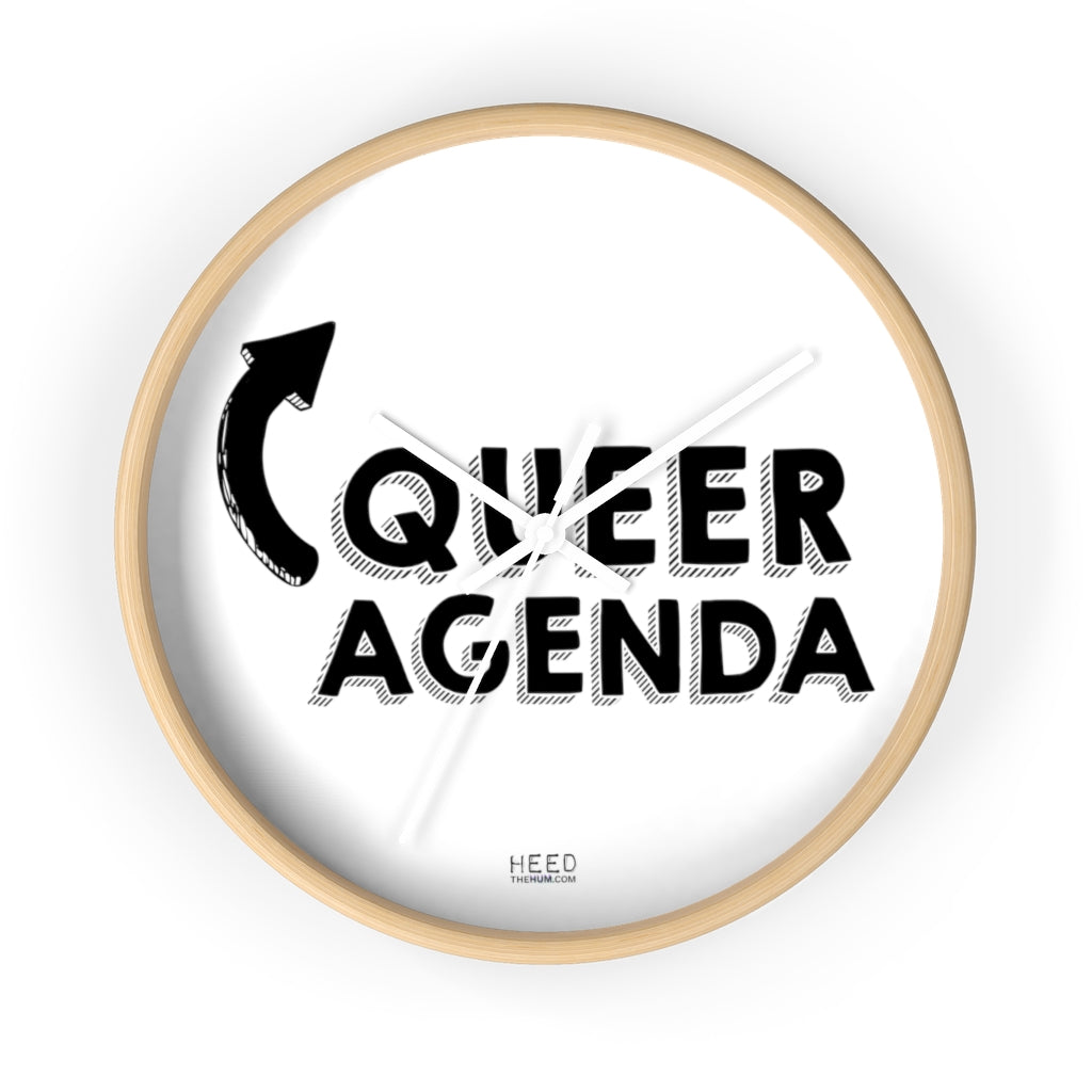 Queer Agenda Pride Wall clock