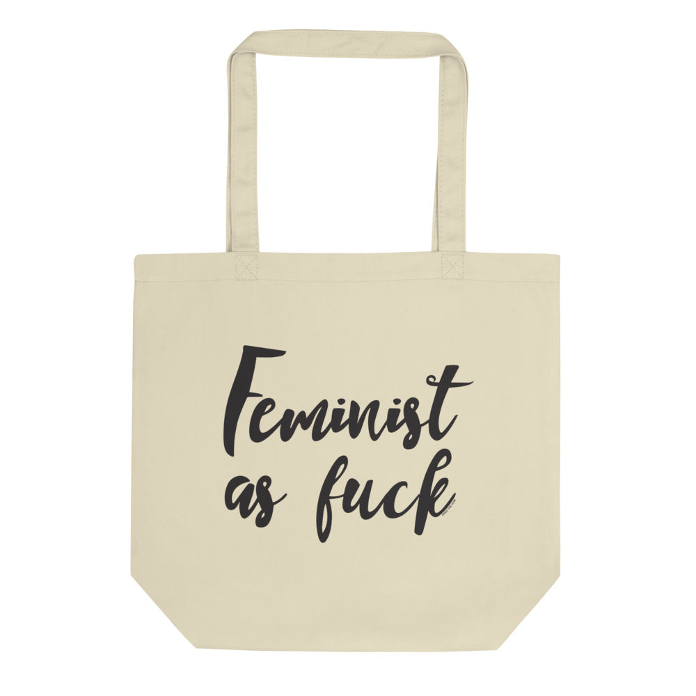 Feminist As Fuck Tote bag