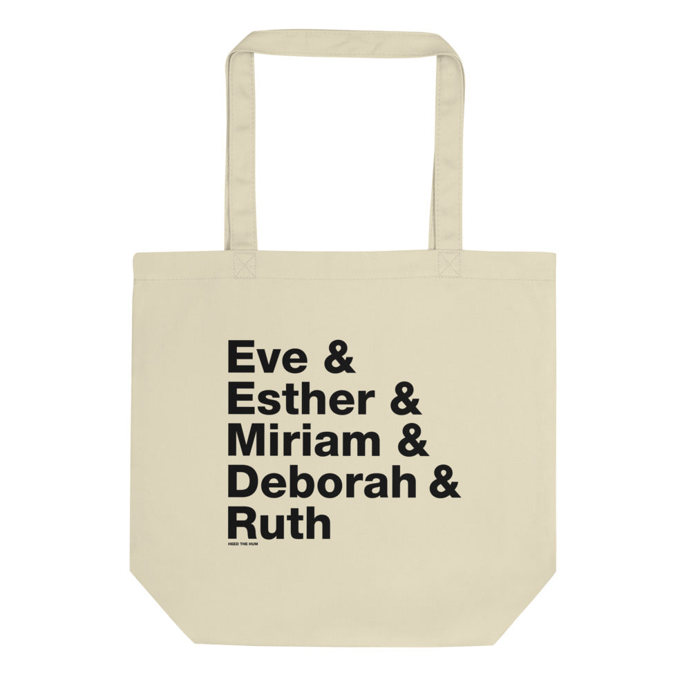 Women of the Bible Eco Tote Bag
