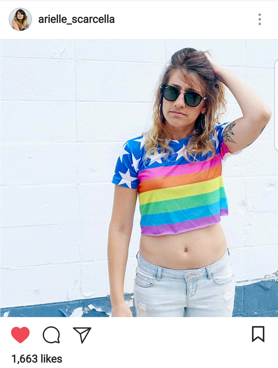 Queer LGBTQ Pride Flag Rainbow Crop Top, Shirts, HEED THE HUM