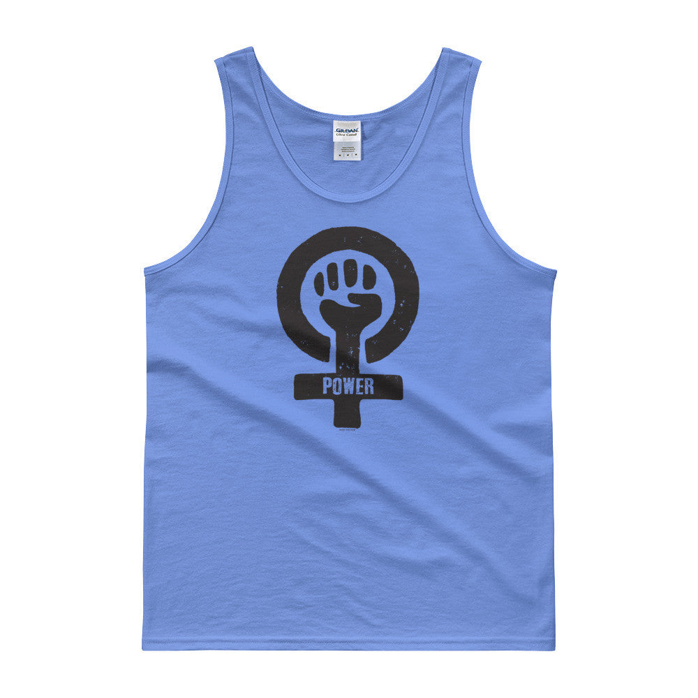 Feminist Power Unisex Tank top, Shirts, HEED THE HUM