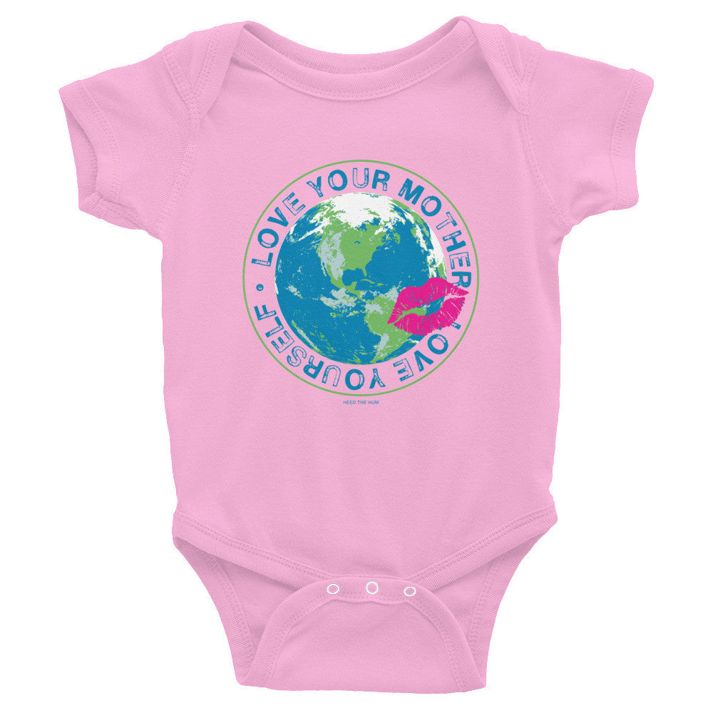 Love Your Mother Love yourself Infant Bodysuit, , HEED THE HUM