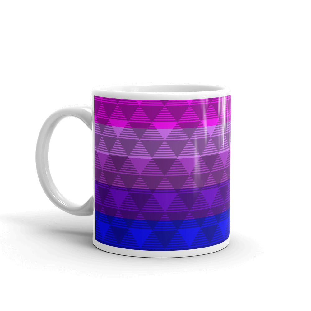 Trans Pride Flag Purple Mug -LGBTQ, Mugs, HEED THE HUM