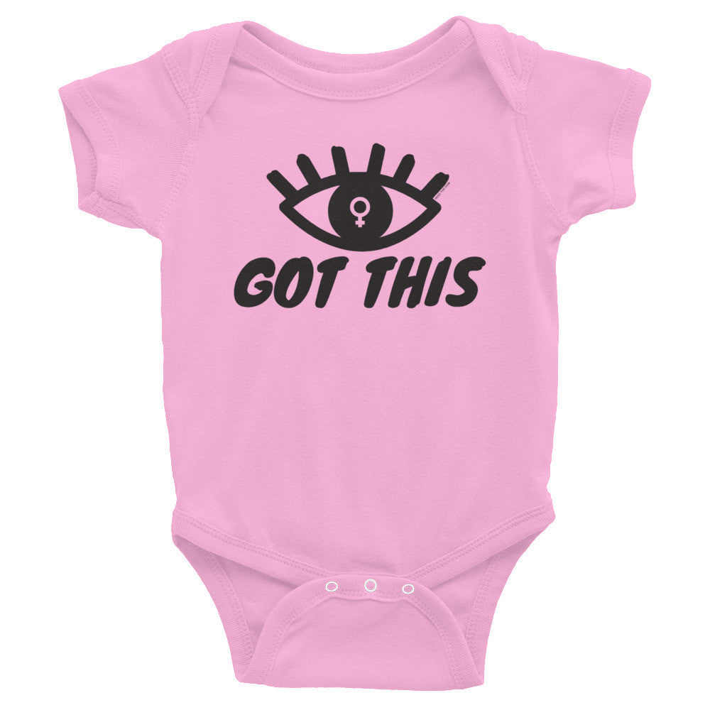 Eye Got This Feminist Infant Bodysuit, Kids, HEED THE HUM