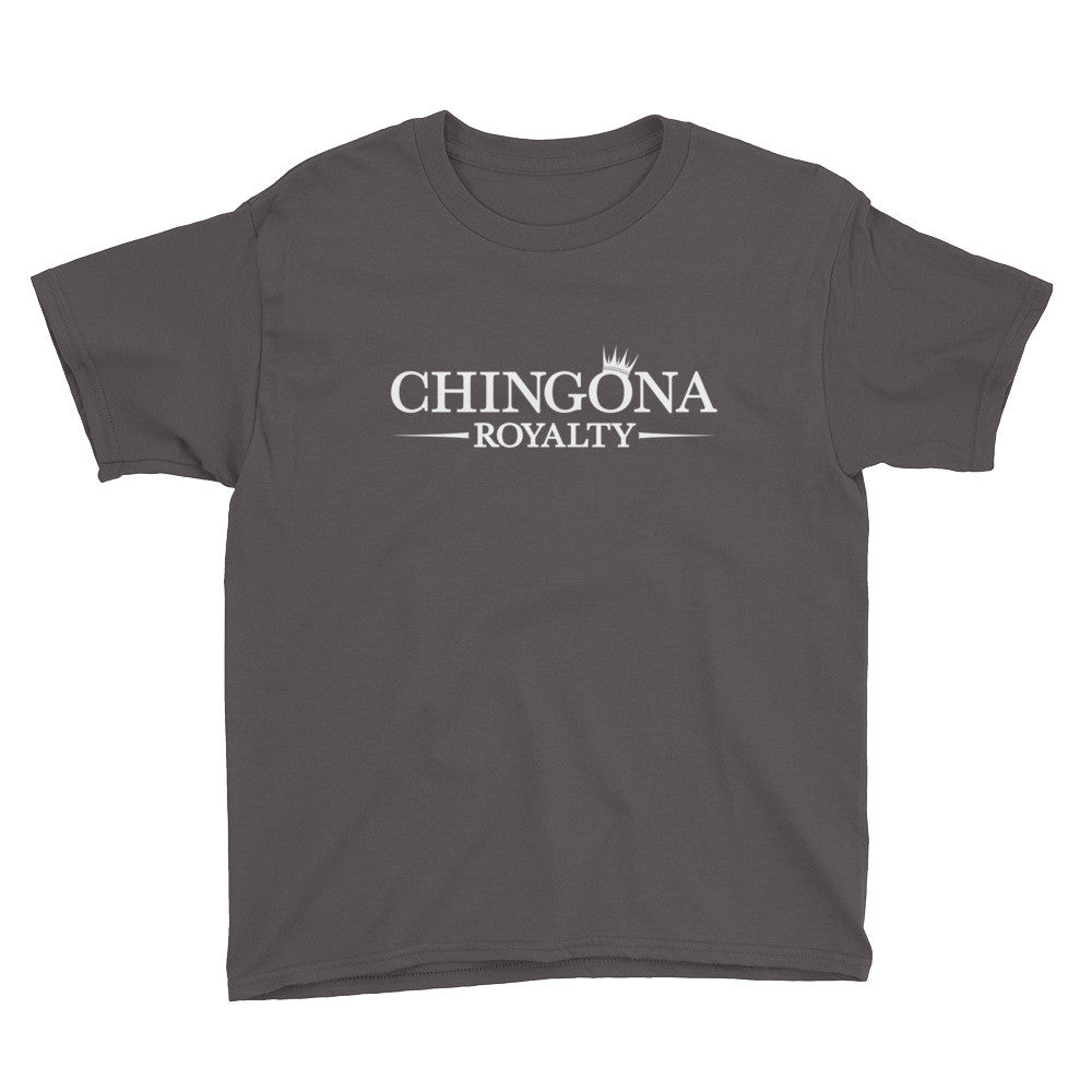 Chingona Royalty Youth T-Shirt, Kids, HEED THE HUM