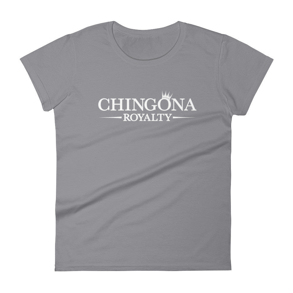 Chingona Royalty Woman's Cut T-shirt, Shirts, HEED THE HUM