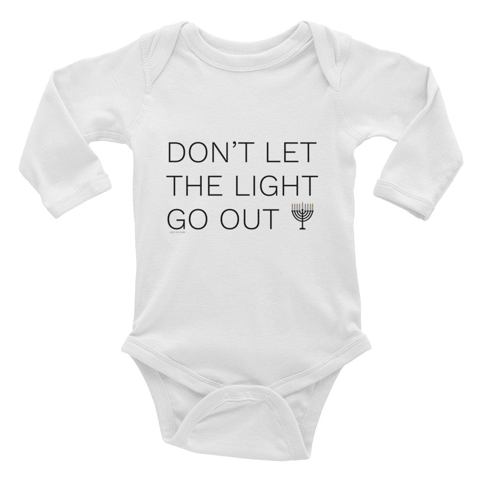 Don't Let The Light Go Out Infant Long Sleeve Bodysuit Onesie, Kids, HEED THE HUM