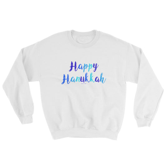 Happy Hanukkah Unisex Sweatshirt, Sweatshirt, HEED THE HUM