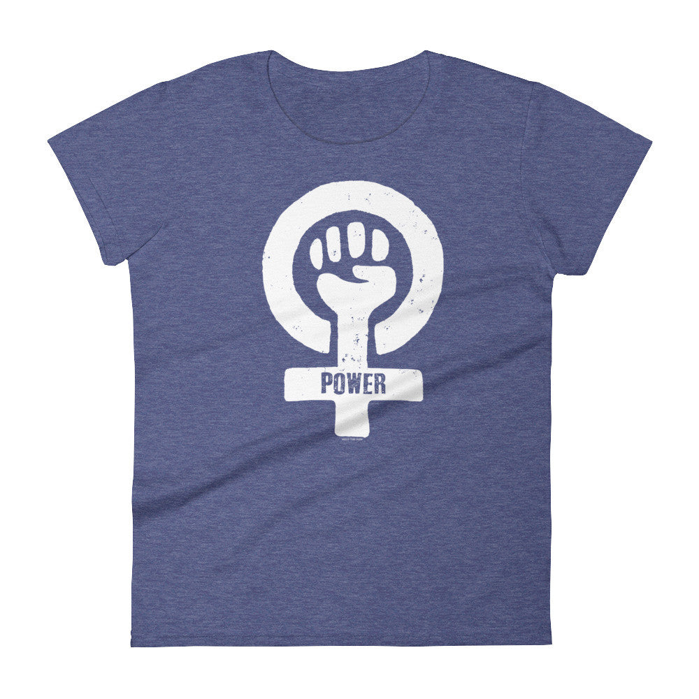 Feminist Power Woman's Cut T-shirt, Shirts, HEED THE HUM