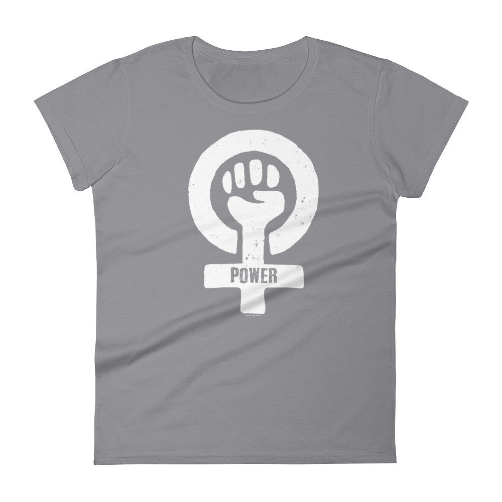 Feminist Power Woman's Cut T-shirt, Shirts, HEED THE HUM