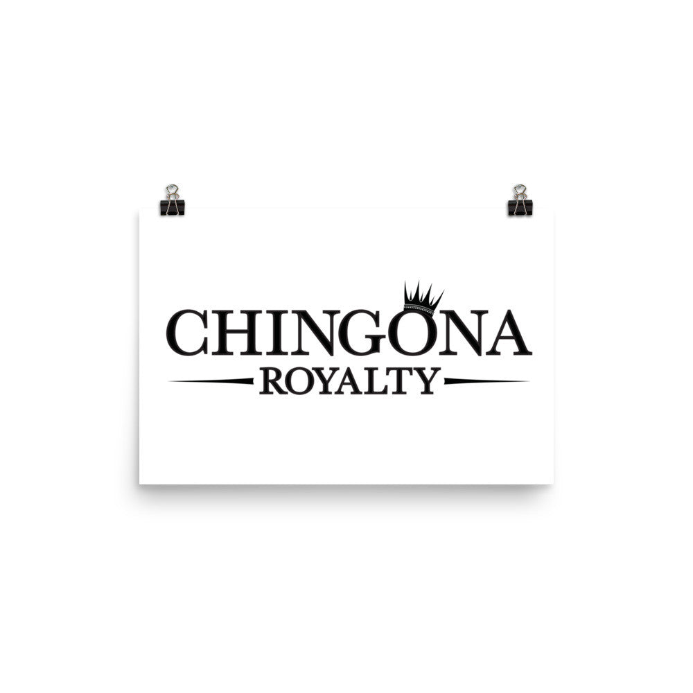 Chingona Royalty Poster, Poster, HEED THE HUM