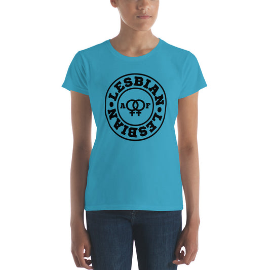 Lesbian AF Women's short sleeve t-shirt - LGBTQ, Shirts, HEED THE HUM