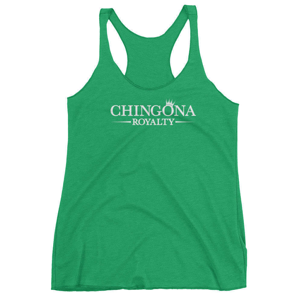 Chingona Royalty Woman's Cut Tank Top, Shirts, HEED THE HUM