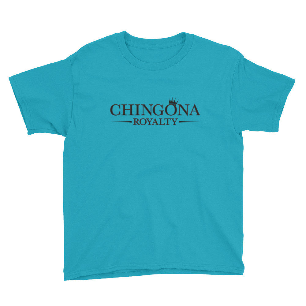 Chingona Royalty Youth T-Shirt, Kids, HEED THE HUM