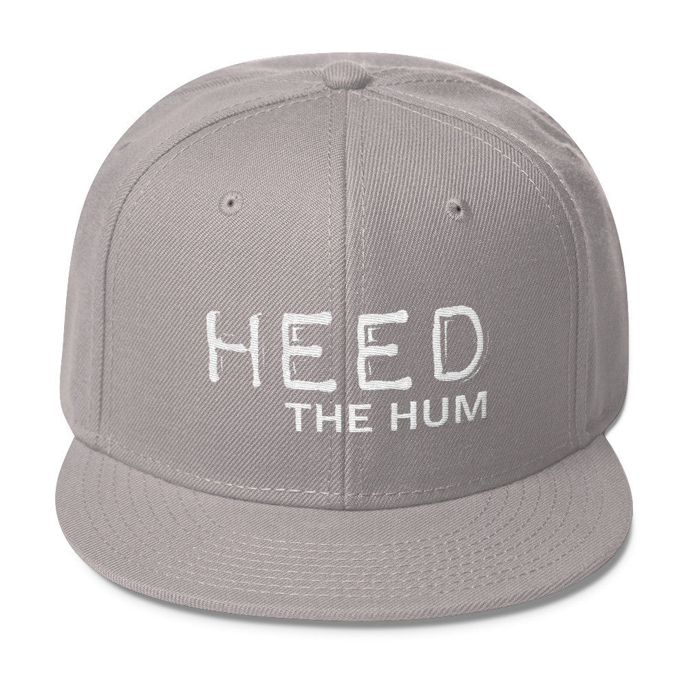 Heed The Hum Wool Blend Snapback Hat, Hats, HEED THE HUM
