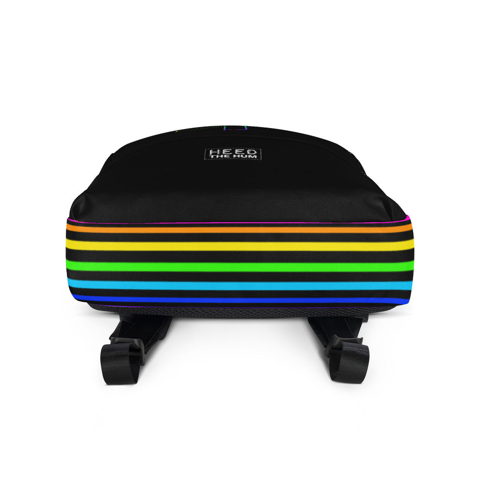 Rainbow Plus Unisex Backpack - LGBTQIA+, backpack, HEED THE HUM