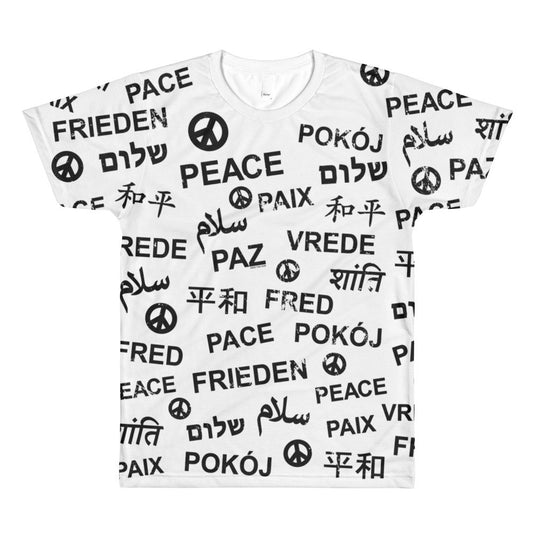 Peace All-over Print Unisex T-shirt, Shirts, HEED THE HUM