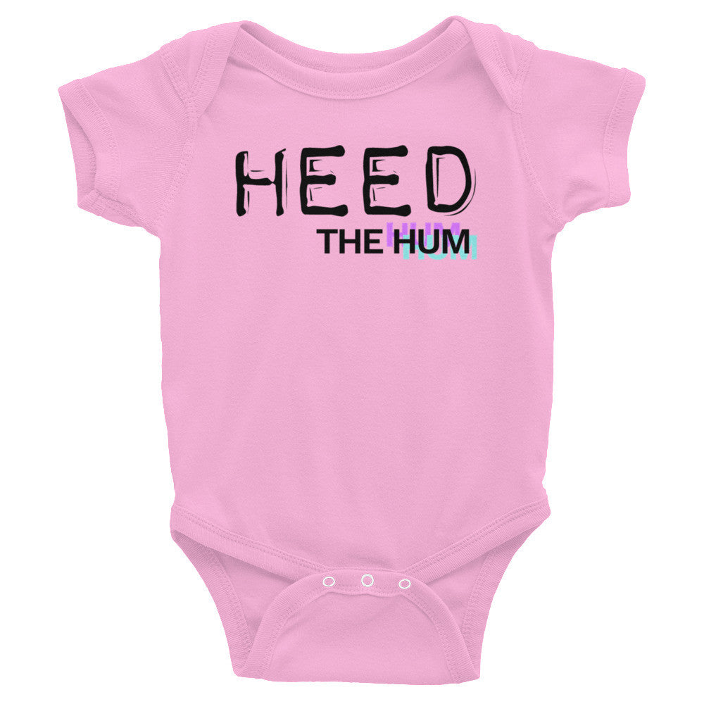 Heed The Hum Infant Bodysuit, , HEED THE HUM