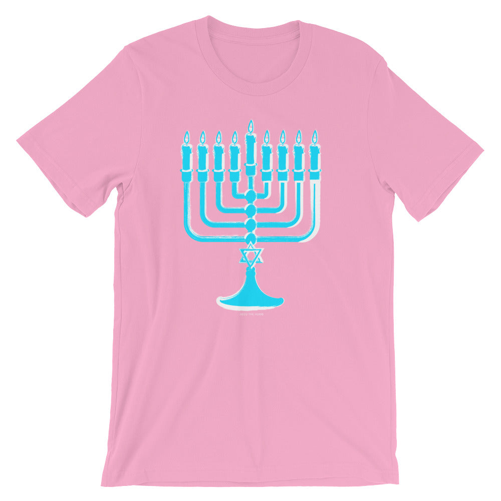 Menorah Chanukah Graphic Unisex T-Shirt, Shirt, HEED THE HUM