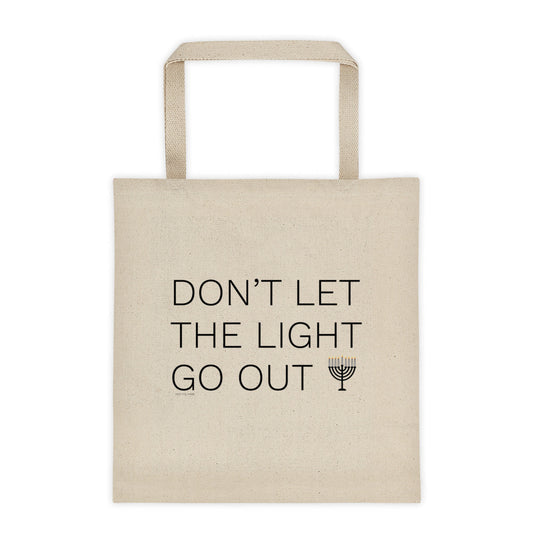 Don't Let the Light Go Out Tote bag, Tote Bag, HEED THE HUM