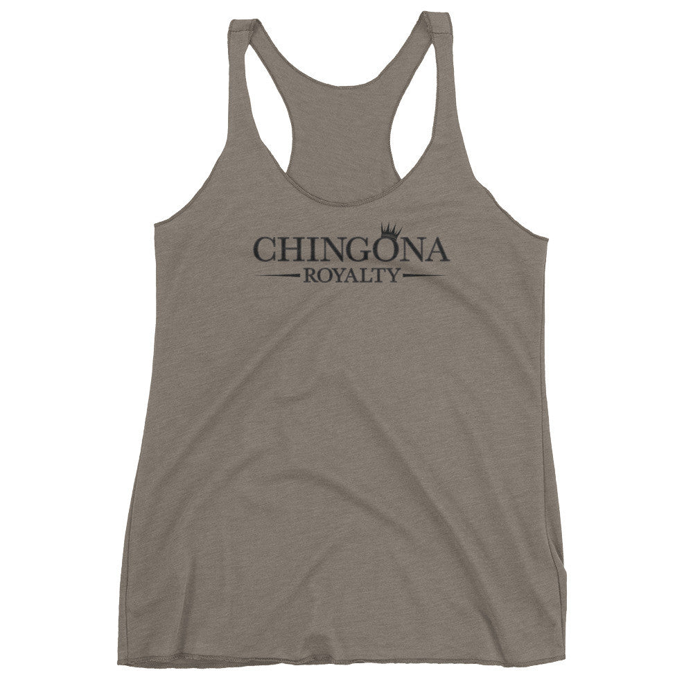Chingona Royalty Woman's Cut Tank Top, Shirts, HEED THE HUM