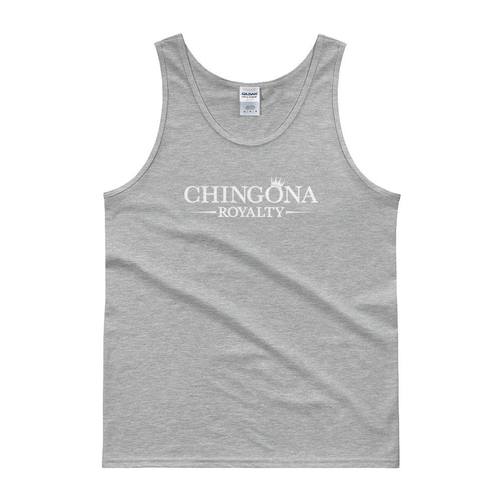 Chingona Royalty Unisex Tank top, Shirts, HEED THE HUM