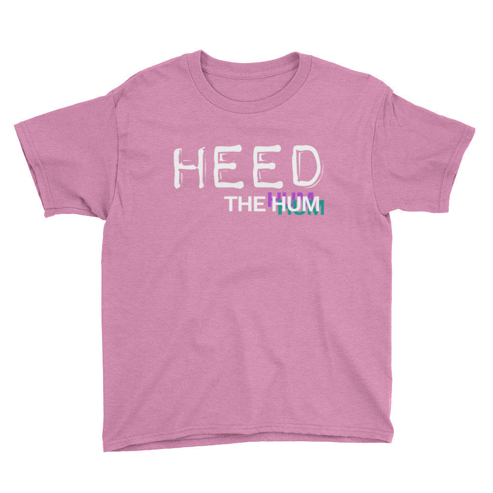 Heed The Hum Logo Youth T-Shirt, Shirts, HEED THE HUM