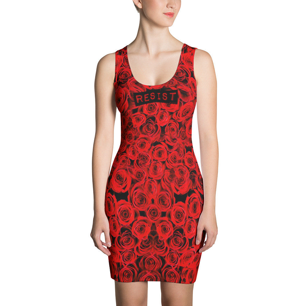 Roses Resist Cut & Sew Dress, Dress, HEED THE HUM