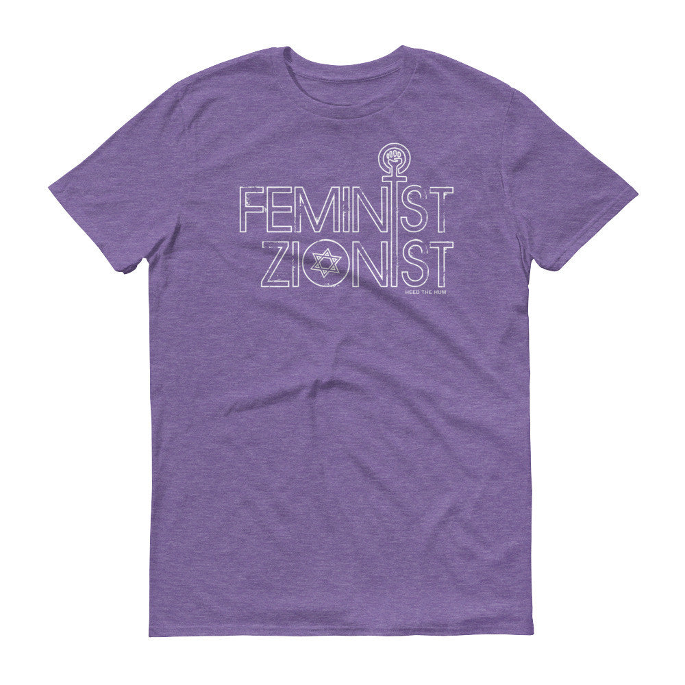 Feminist Zionist Unisex T-shirt, Shirts, HEED THE HUM