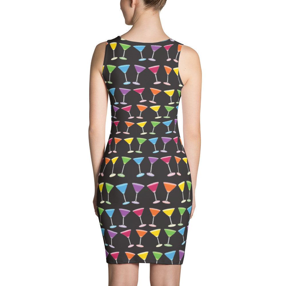 Martini Pride Party Sublimation Cut & Sew Dress, Dress, HEED THE HUM
