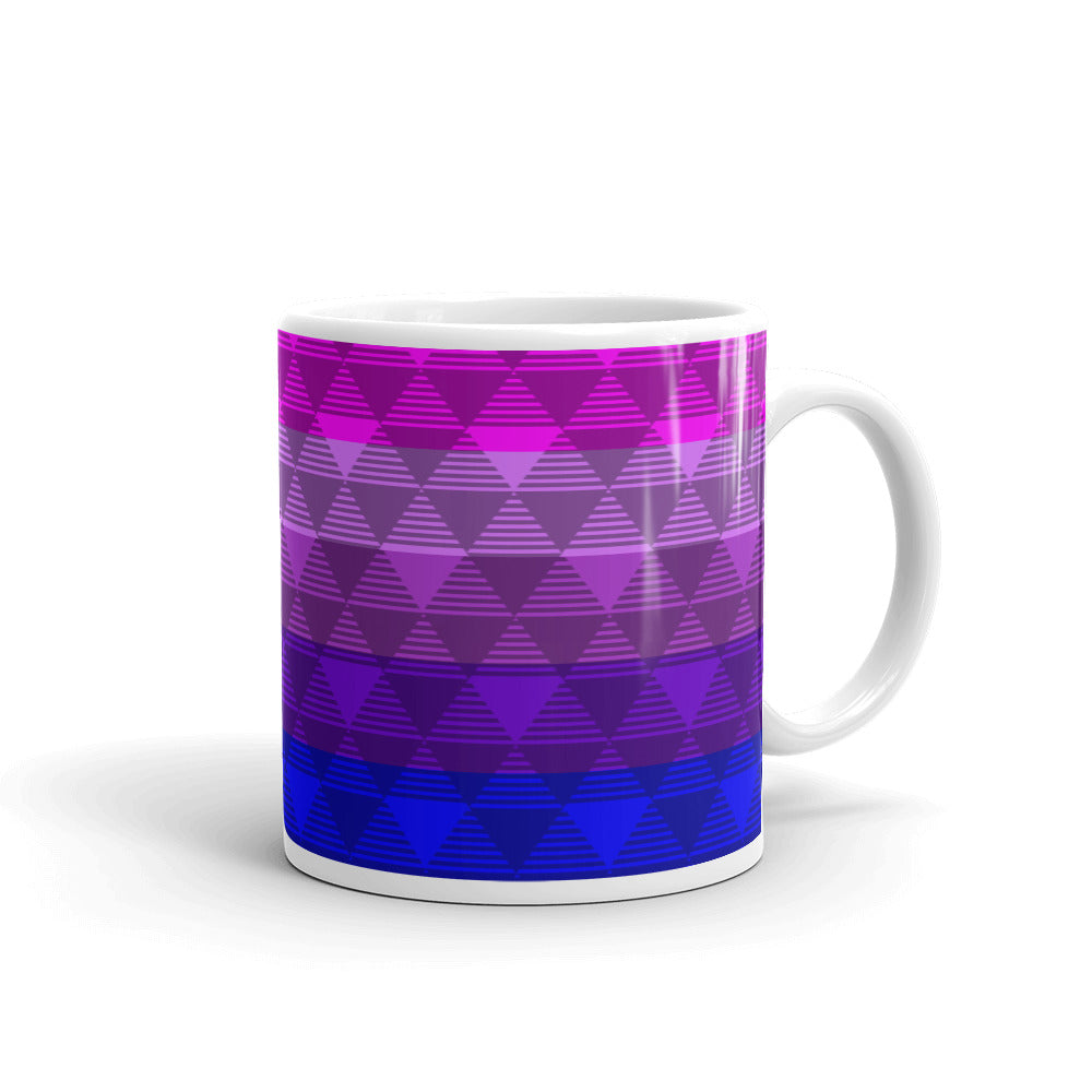 Trans Pride Flag Purple Mug -LGBTQ, Mugs, HEED THE HUM