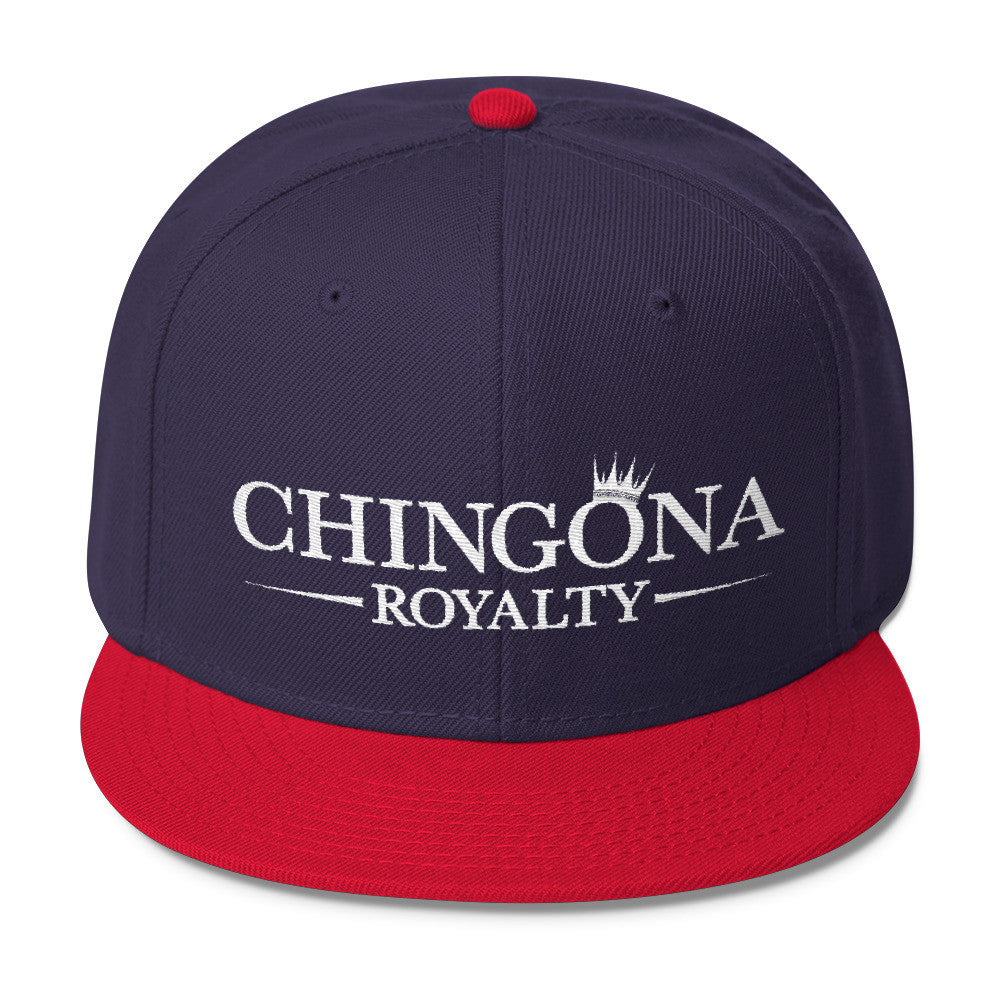 Chingona Royalty Wool Blend Snapback Hat, Hats, HEED THE HUM