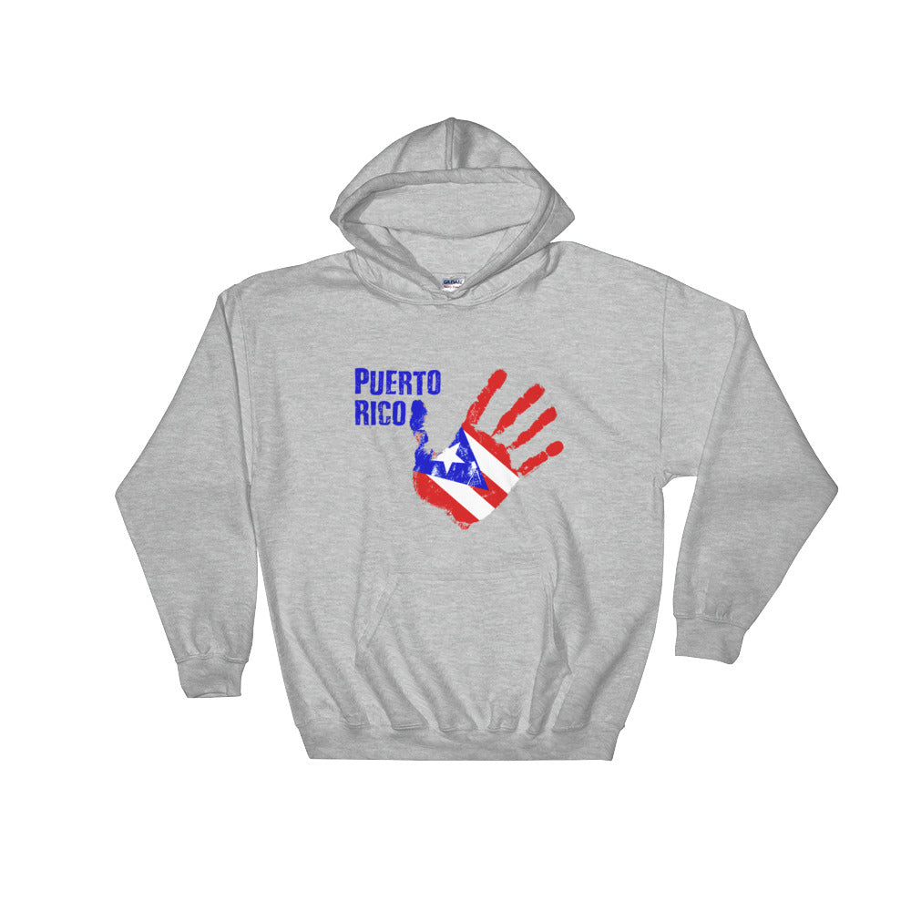 Puerto Rico Relief Unisex Hooded Sweatshirt, Shirts, HEED THE HUM