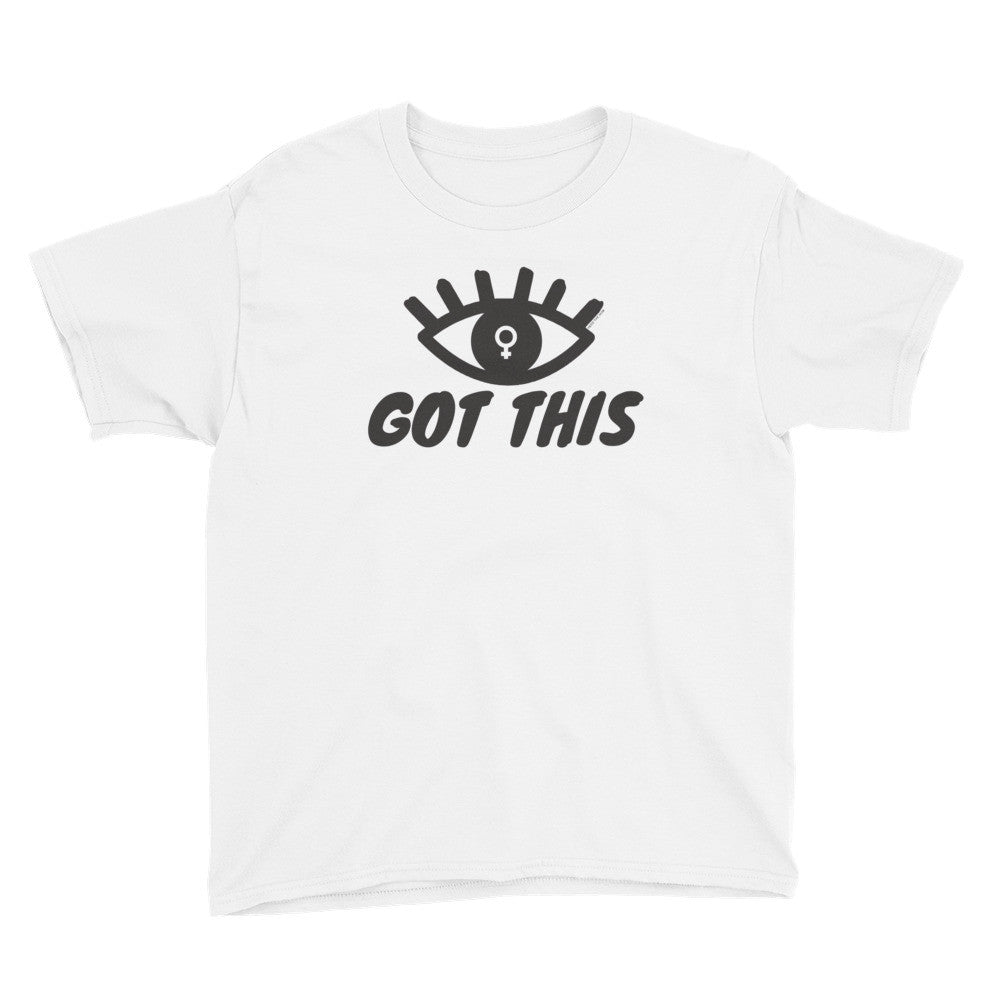 Eye Got This Feminist Youth T-Shirt, Kids, HEED THE HUM
