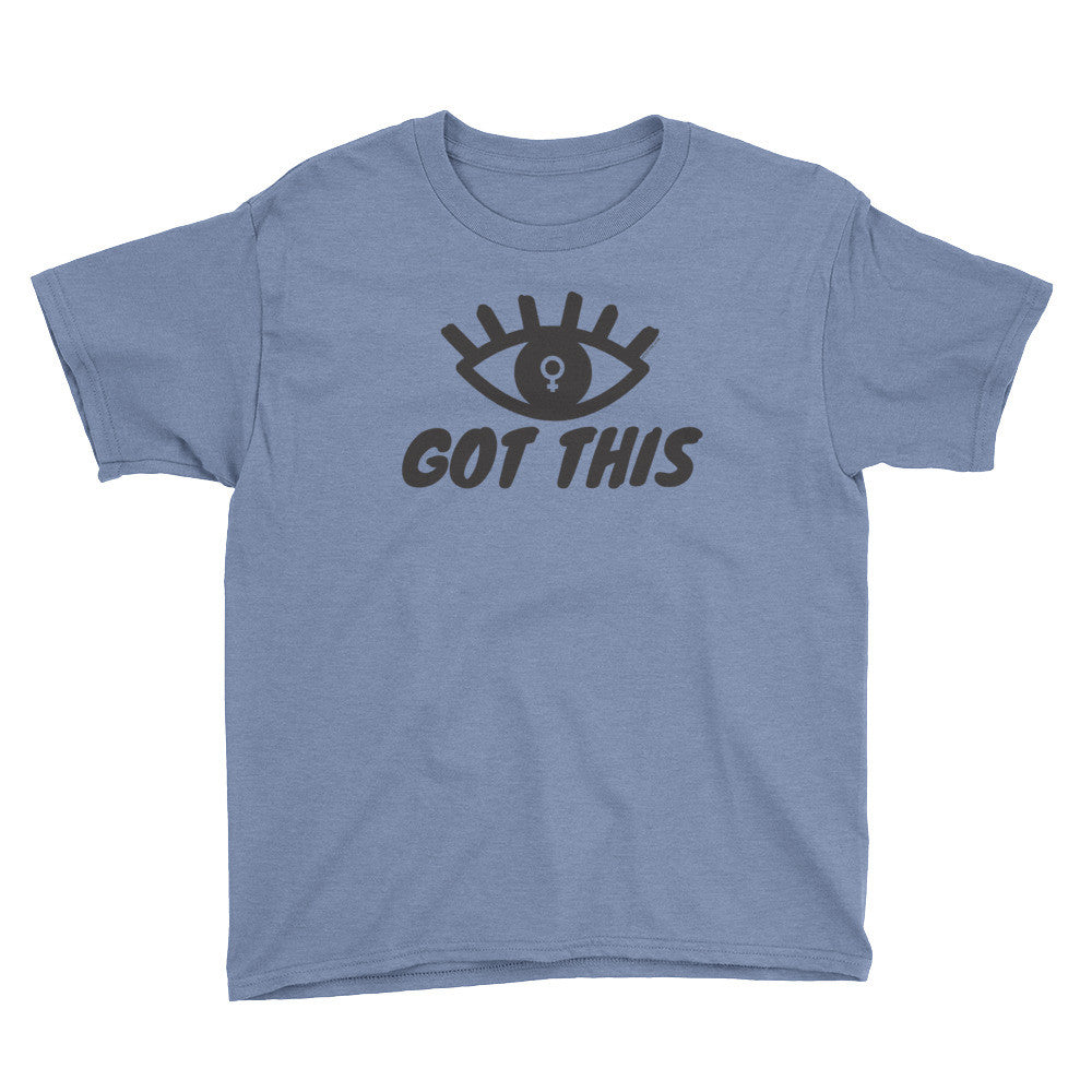 Eye Got This Feminist Youth T-Shirt, Kids, HEED THE HUM