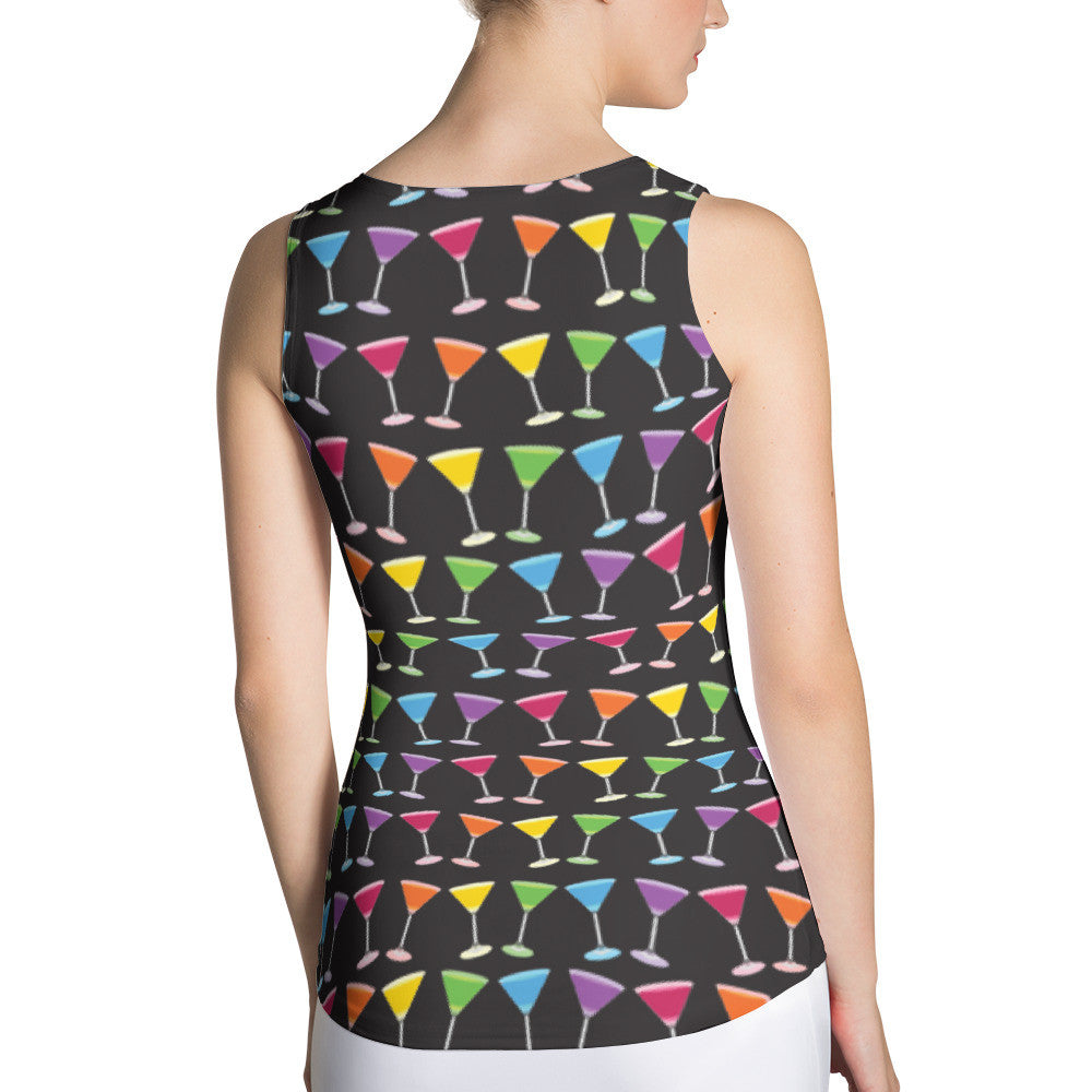 Martini Pride Party Cut & Sew Tank Top, Shirts, HEED THE HUM