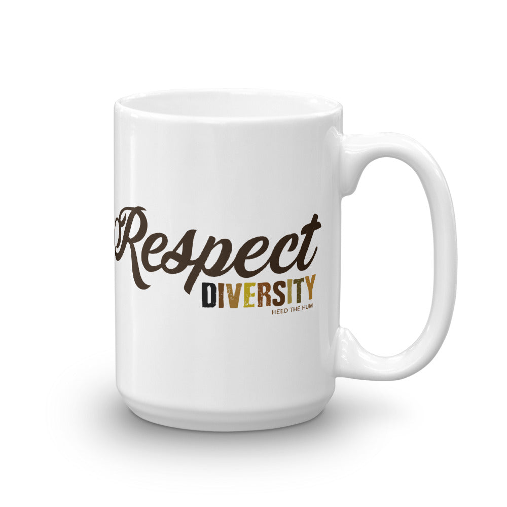Respect Diversity Mug, Mug, HEED THE HUM
