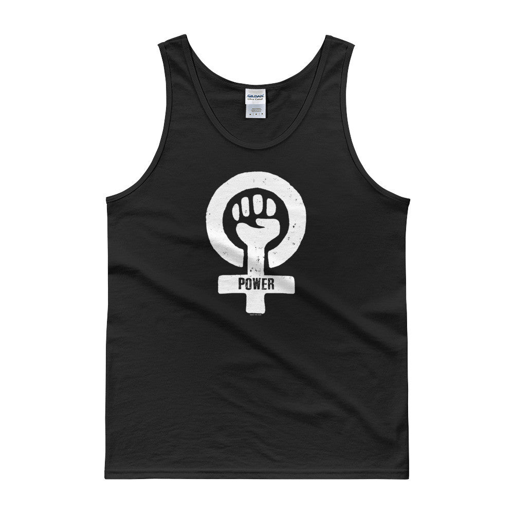 Feminist Power Unisex Tank top, Shirts, HEED THE HUM