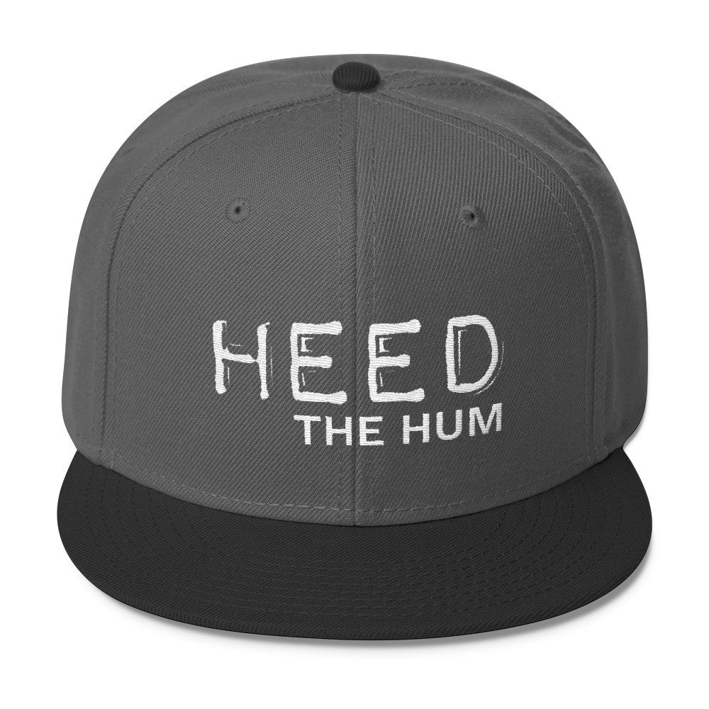 Heed The Hum Wool Blend Snapback Hat, Hats, HEED THE HUM